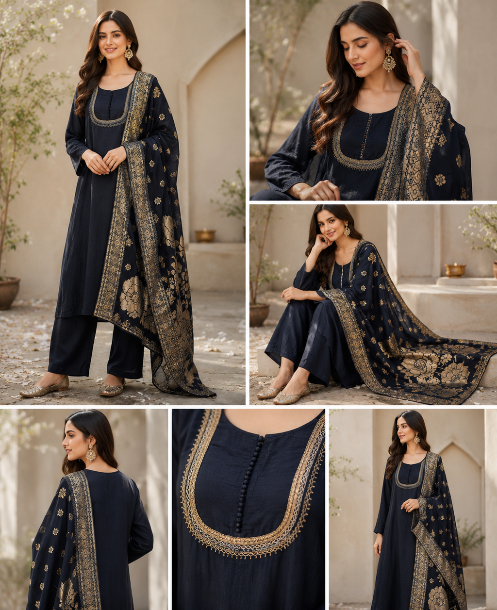 Mayur Silk 3-Piece Unstitched Suit