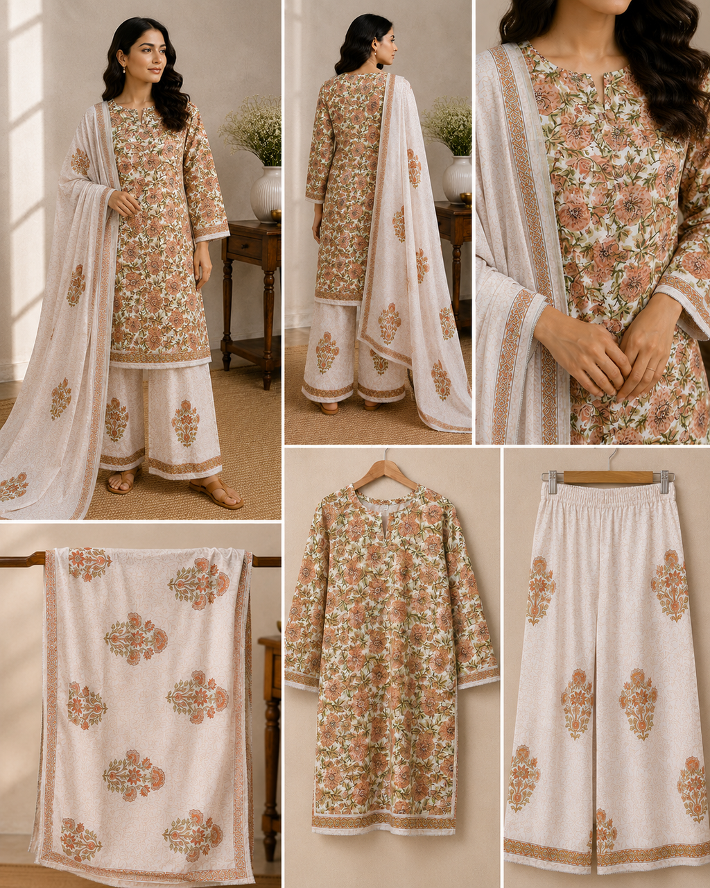 Chanda Unstitched Suit💫