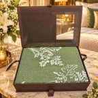 Premium Luxury Bedsheet Gift Box – 3 Piece Double Bed Bedsheet Set with Elegant Designer Prints