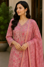 Zoya 3-Piece Stitched Suit 🌷