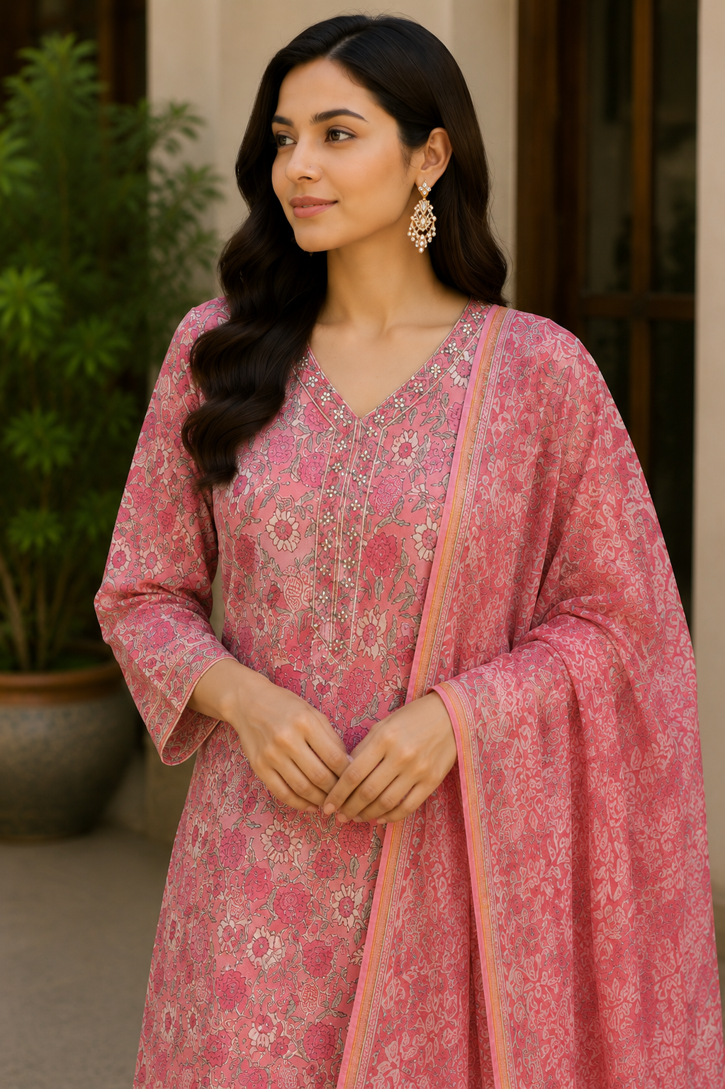 Zoya 3-Piece Stitched Suit 🌷