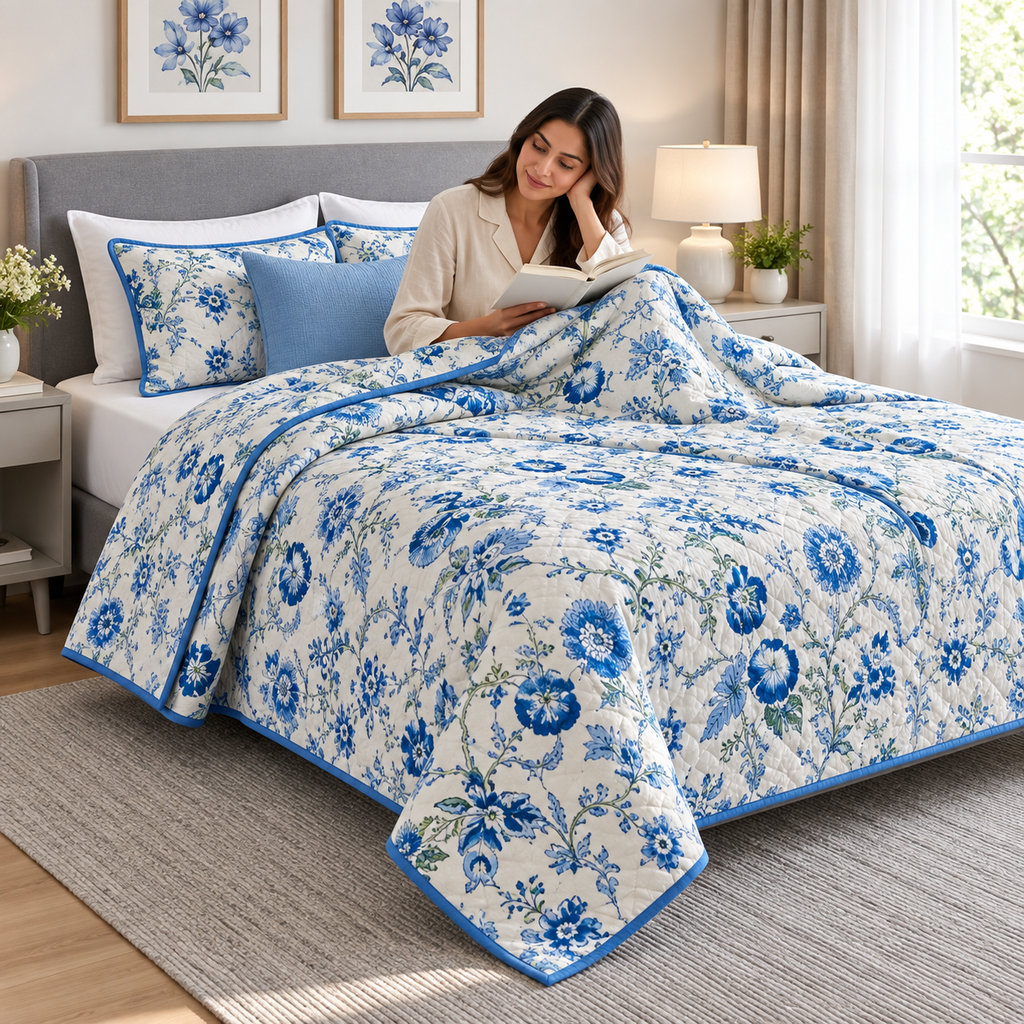 Double Pure Mulmul Dohar For Summers Product Code :- 55B125RKEH