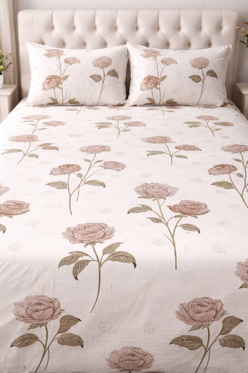 Printed Bedsheets - Pure Ribbed Cotton