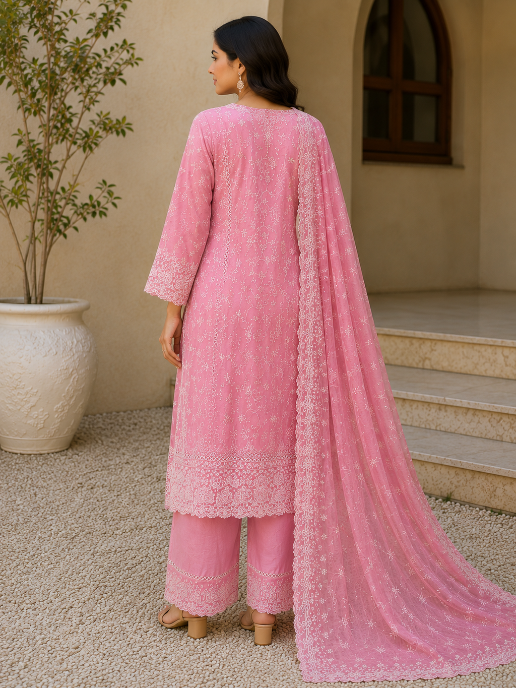 Ruhani 3-Piece Stitched Suit 🌷