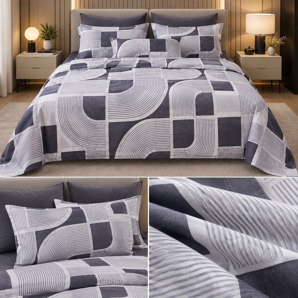 Jumbo Bedsheet 120 by 120 Inch | Super King Size Product Code :- 55B108RKEH