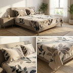 Plush Winter Bedsheet Set – Ultra Soft & Cozy King Size (3 Pcs)