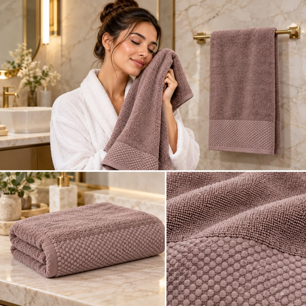 Cloud Soft Bath Towel – 75 × 150 CM | Ultra Soft & Absorbent Luxury Towel