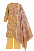 🌻 Gulbahar 3-Piece Stitched Suit 💐
