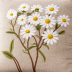 Hand Embroidered Cushion Covers – 20 x 20 Inch (Cotton Base)