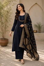 Mayur Silk 3-Piece Unstitched Suit