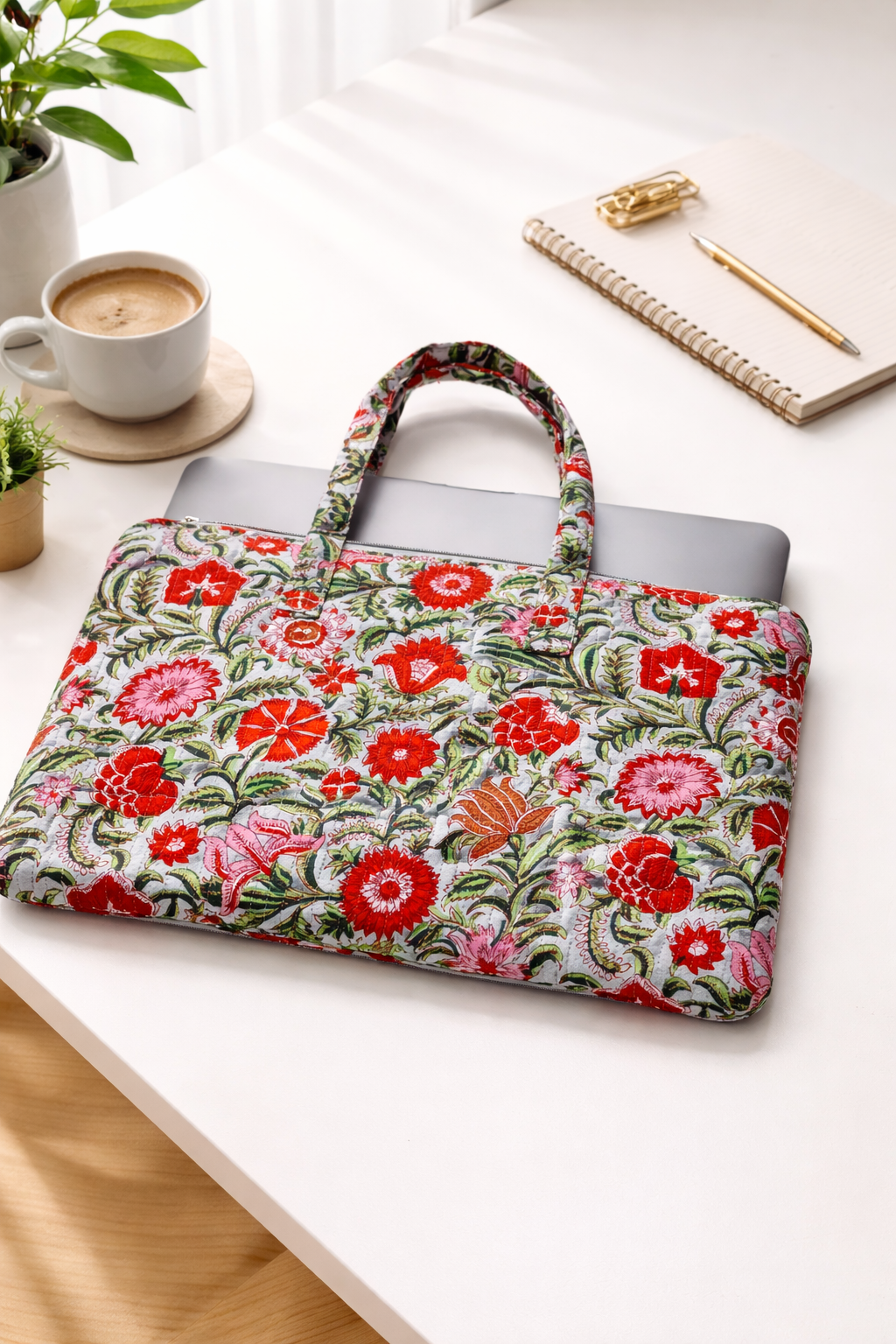Premium Pure Cotton Laptop Bag (17 x 14 inches)