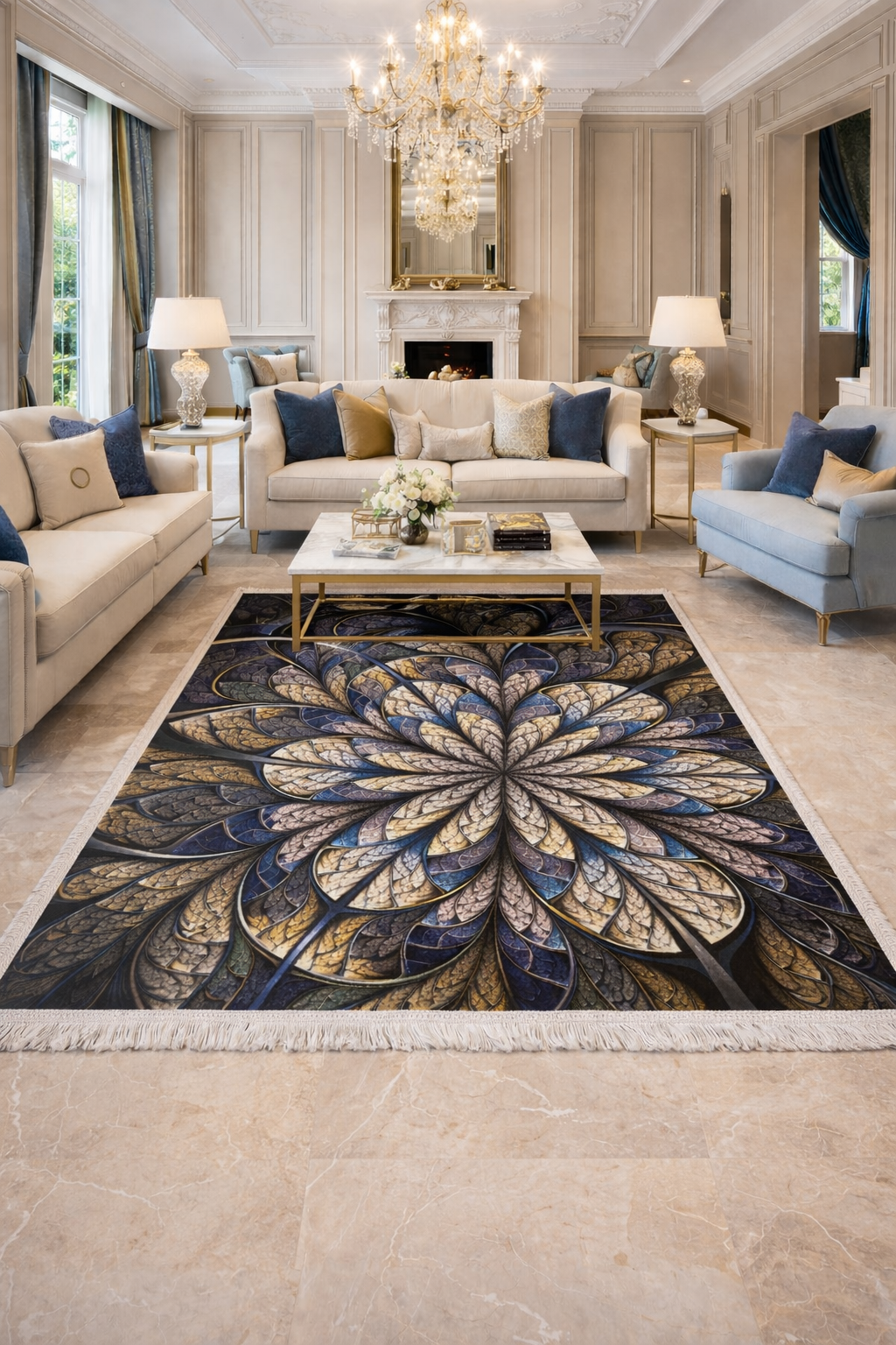 Original Persian Craft Carpet – 5x7 ft