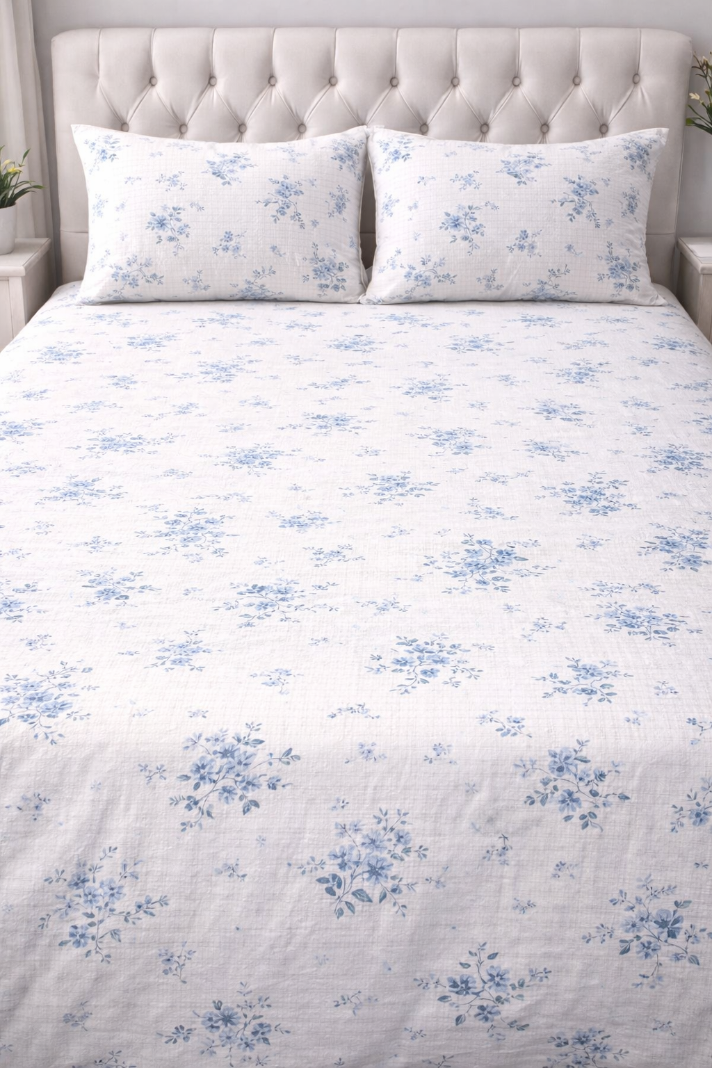 Printed Bedsheets - Pure Ribbed Cotton