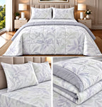 Bliss Floral 4 Pcs King Size Comforter Set – 100% Cotton
