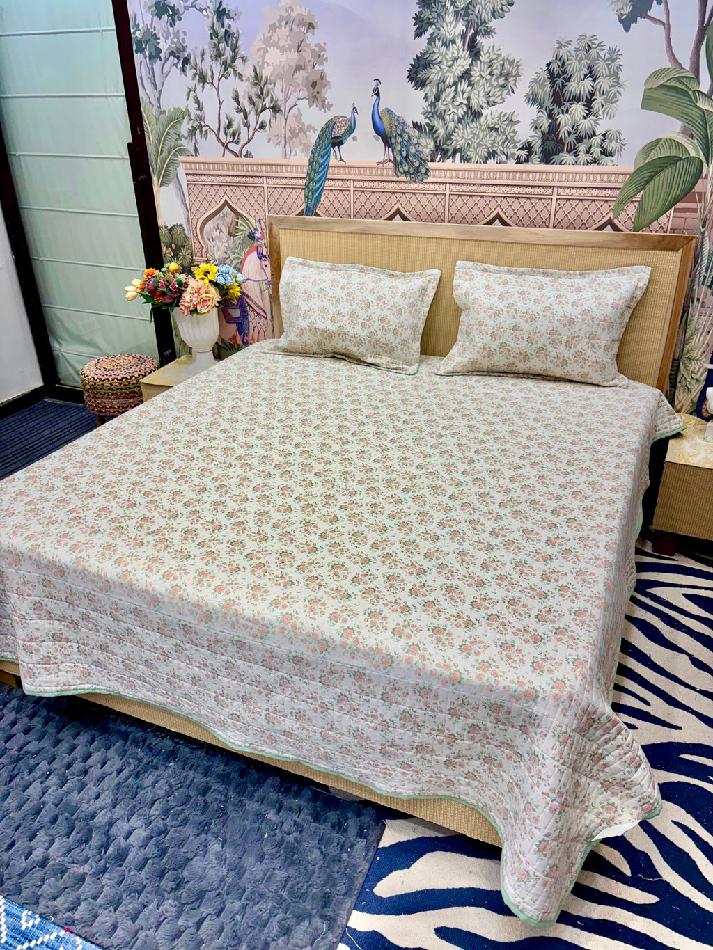 Victorian Quilted Bedcover