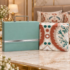 Premium Luxury Floral Bedsheet Gift Box – 3