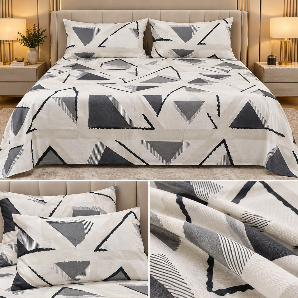 Jumbo Bedsheet 120 by 120 Inch | Super King Size Product Code :- 55B108RKEH