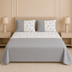 🛏️ English Bedsheet 108×108 – Elegant Comfort for Your Bedroom ProductCode :- 55B105RKEH