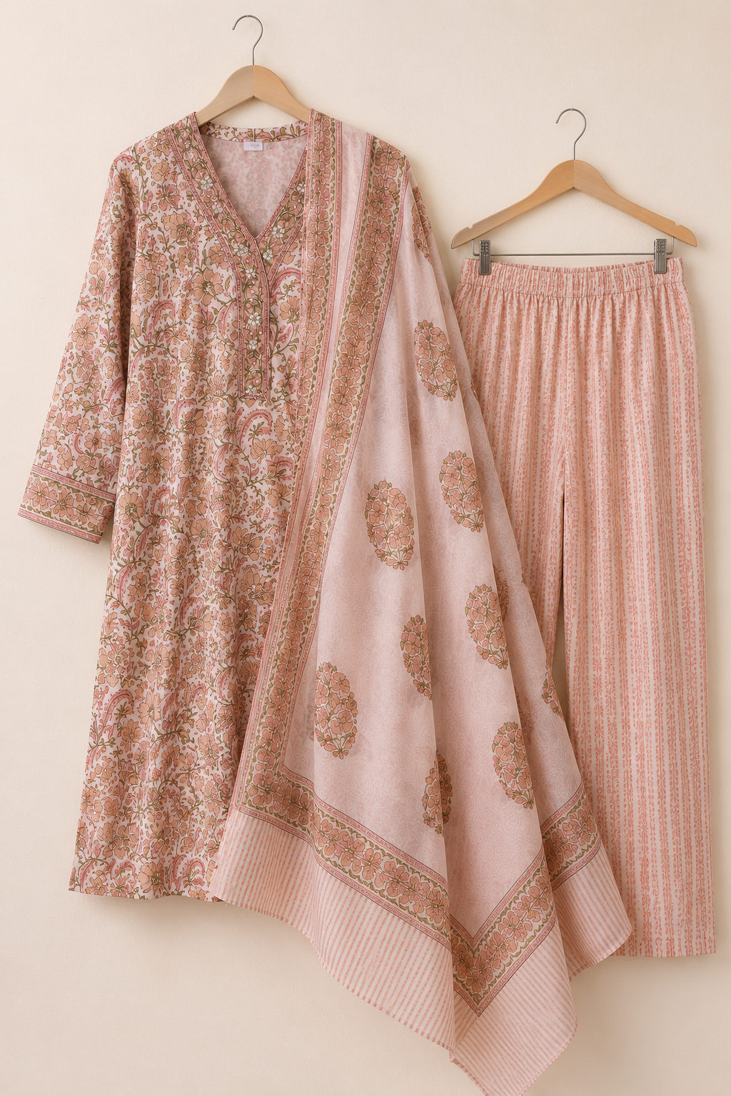 Nargis 3-Piece Stitched Suit 🌷
