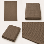Bamboo Cloud Textured Waffle Bath Towel – 70 × 140 CM | Bamboo Cotton