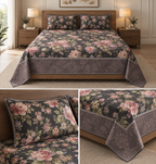 Designer Prints King Size Bedsheet | Micro Soft Cotton Size 108 By 108 Inch | Product Code :- 55B75RKEH