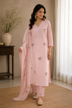 Gulabi 3-Piece Stitched Suit 🌸