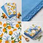 3-Piece Cotton Kitchen Napkin Set | Soft & Absorbent Multi-Purpose Kitchen Towels