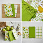 3-Piece Cotton Kitchen Napkin Set | Soft & Absorbent Multi-Purpose Kitchen Towels