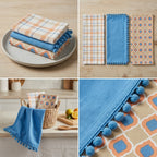 3-Piece Cotton Kitchen Napkin Set | Soft & Absorbent Multi-Purpose Kitchen Towels