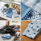 3-Piece Cotton Kitchen Napkin Set | Soft & Absorbent Multi-Purpose Kitchen Towels