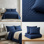 3 Pc Royal Quilted Bedcover King Size
