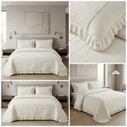 Quilted Bedcover Set – 3 Piece King Size