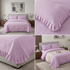 Quilted Bedcover Set – 3 Piece King Size
