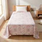 Premium Kids Cartoon Printed Single Bedsheet Set – 100 % Pure Cotton