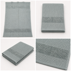 Luxe Waffle Terry Cotton Hand Towel – 40 × 60 CM | Textured Everyday Towel