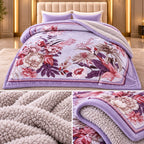 Premium Super Soft Floral Winter Blanket – Double Bed | Plush & Heavy Warm Blanket Product Code :- 55B299RKEH