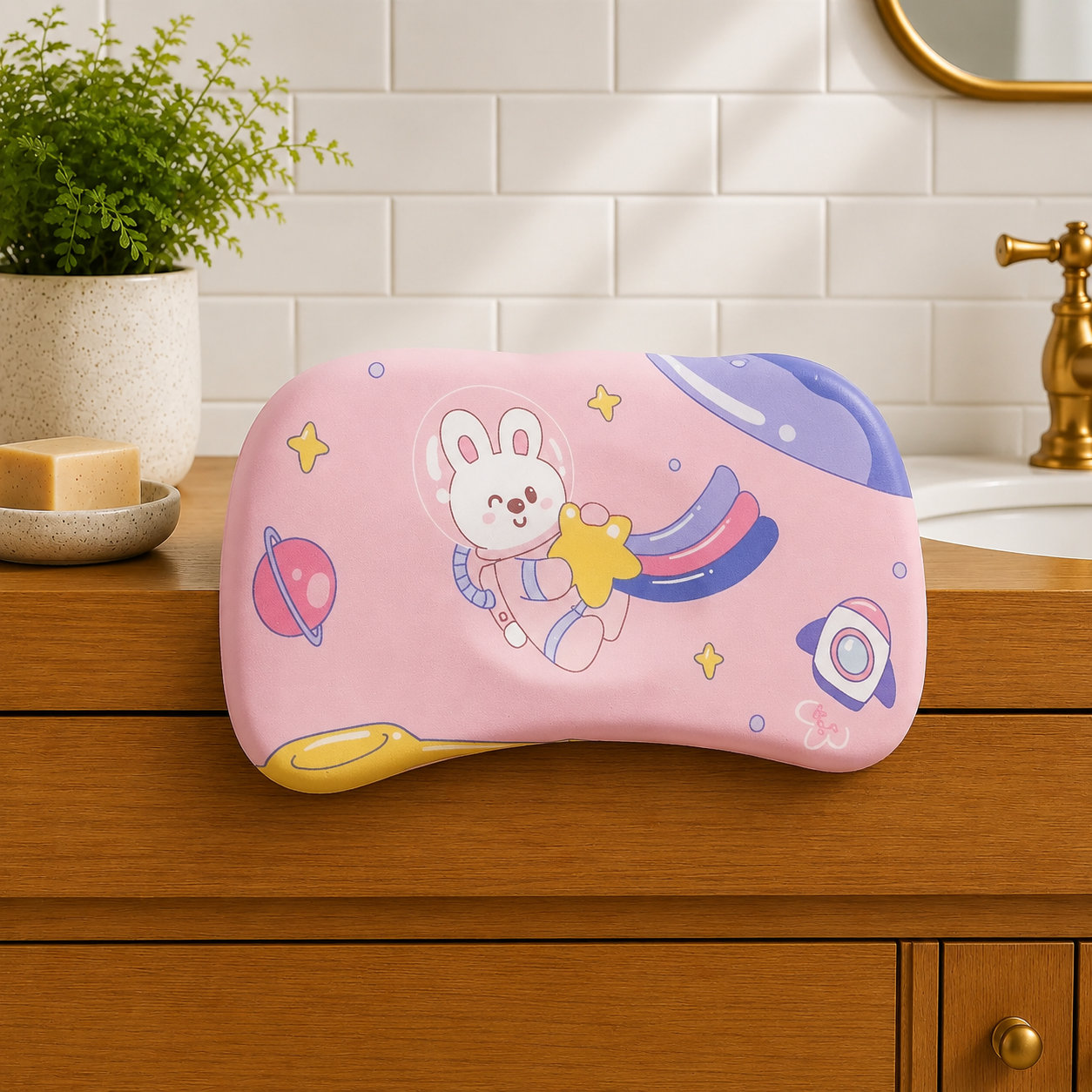 Baby Memory Foam Pillow – Soft Head Support for Newborns & Infants Product Code :- 55B58RKEH