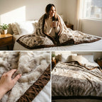 Single Ply Fleece Winter Blanket – Ultra Soft & Cozy | Single Bed
