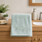 Luxe Bamboo Design Bath Towel – Ultra Soft & Highly Absorbent Product Code :- 55B56RKEH