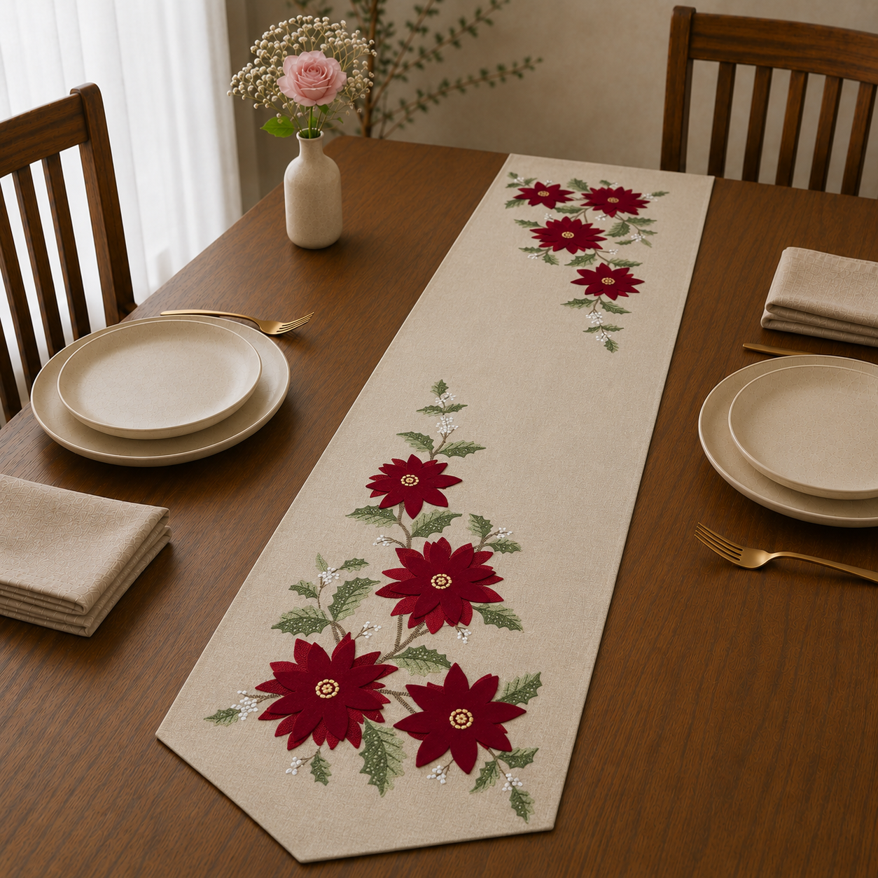Premium Export Quality Table Runner (70 x 16 Inches) Product Code :- 55B55RKEH