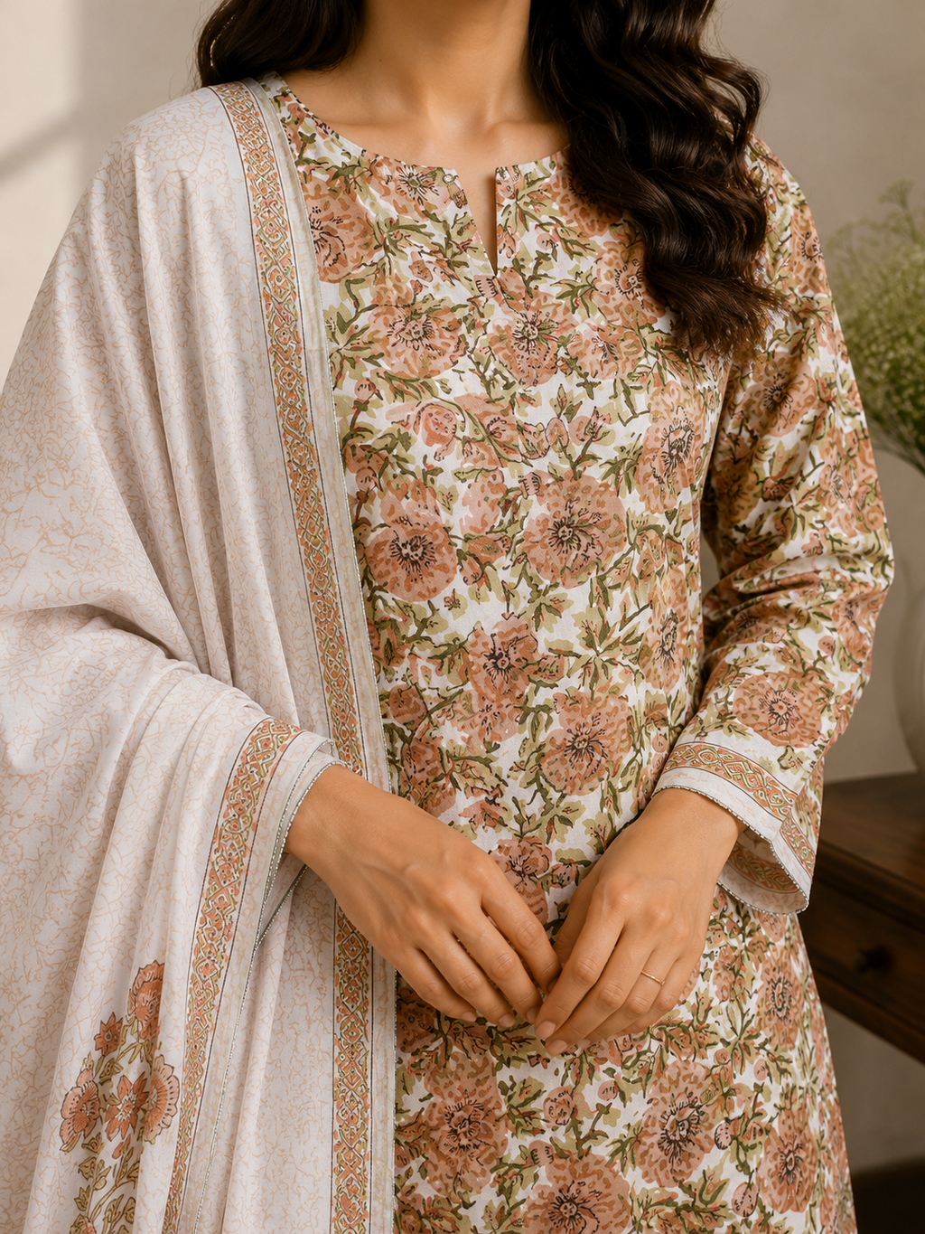Chanda Unstitched Suit💫