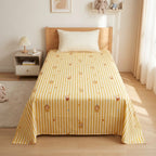 Premium Kids Cartoon Printed Single Bedsheet Set – 100 % Pure Cotton