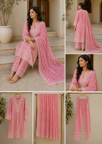 Ruhani 3-Piece Stitched Suit 🌷