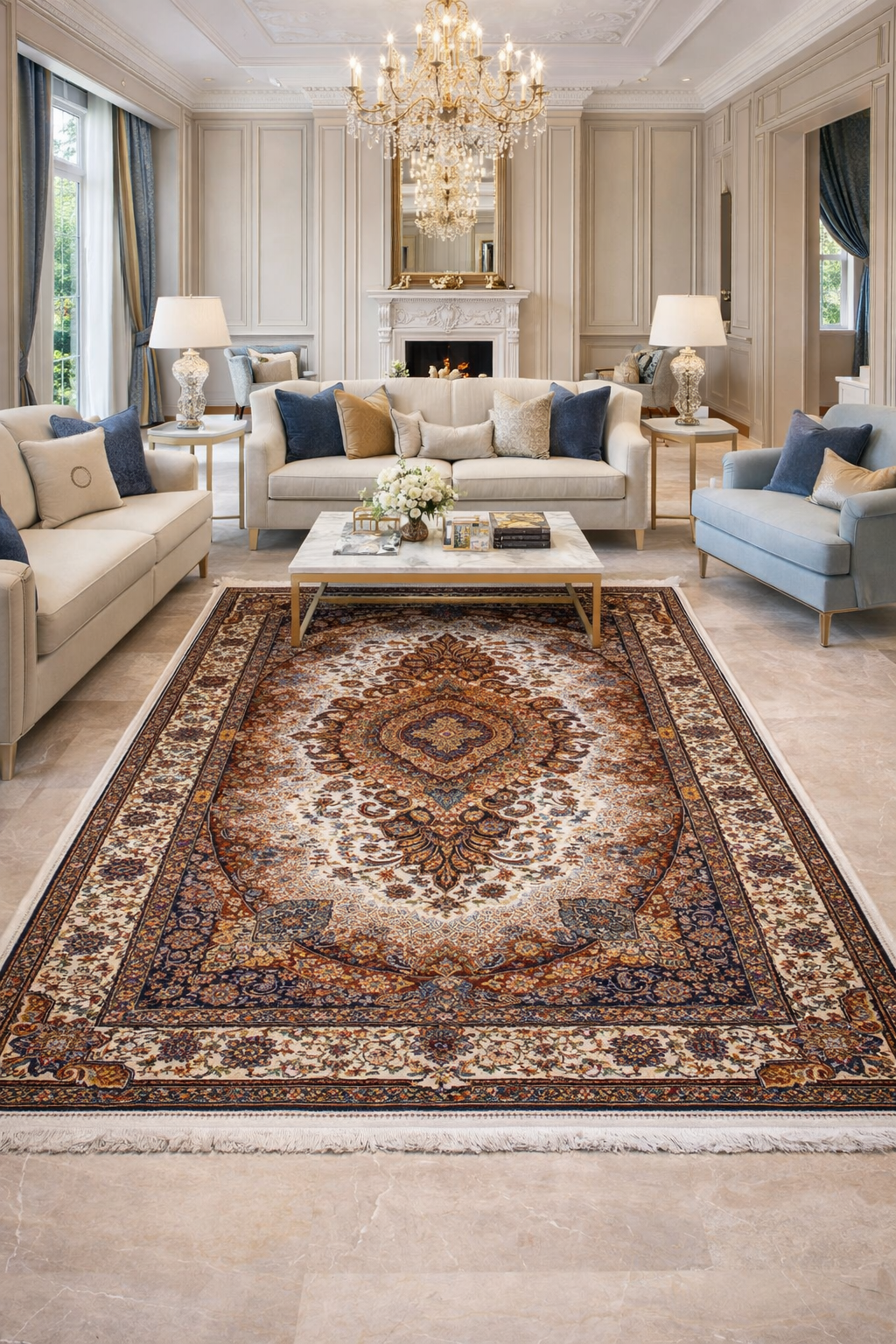 Original Persian Craft Carpet – 5x7 ft