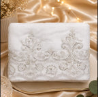 Premium Wedding Towel Set of 4 – Designer Embroidered Bath & Hand Towels | Product Code :- 55B155RKEH