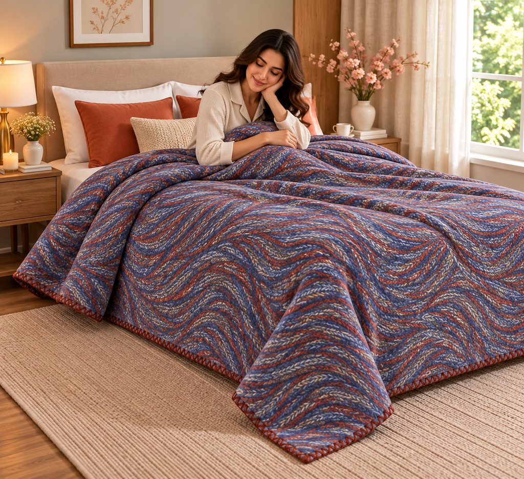 Japanese Mizuki Premium AC Blanket Product Code :- 55B335RKEH