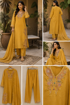 Kanak 3-Piece Stitched Suit 🌻