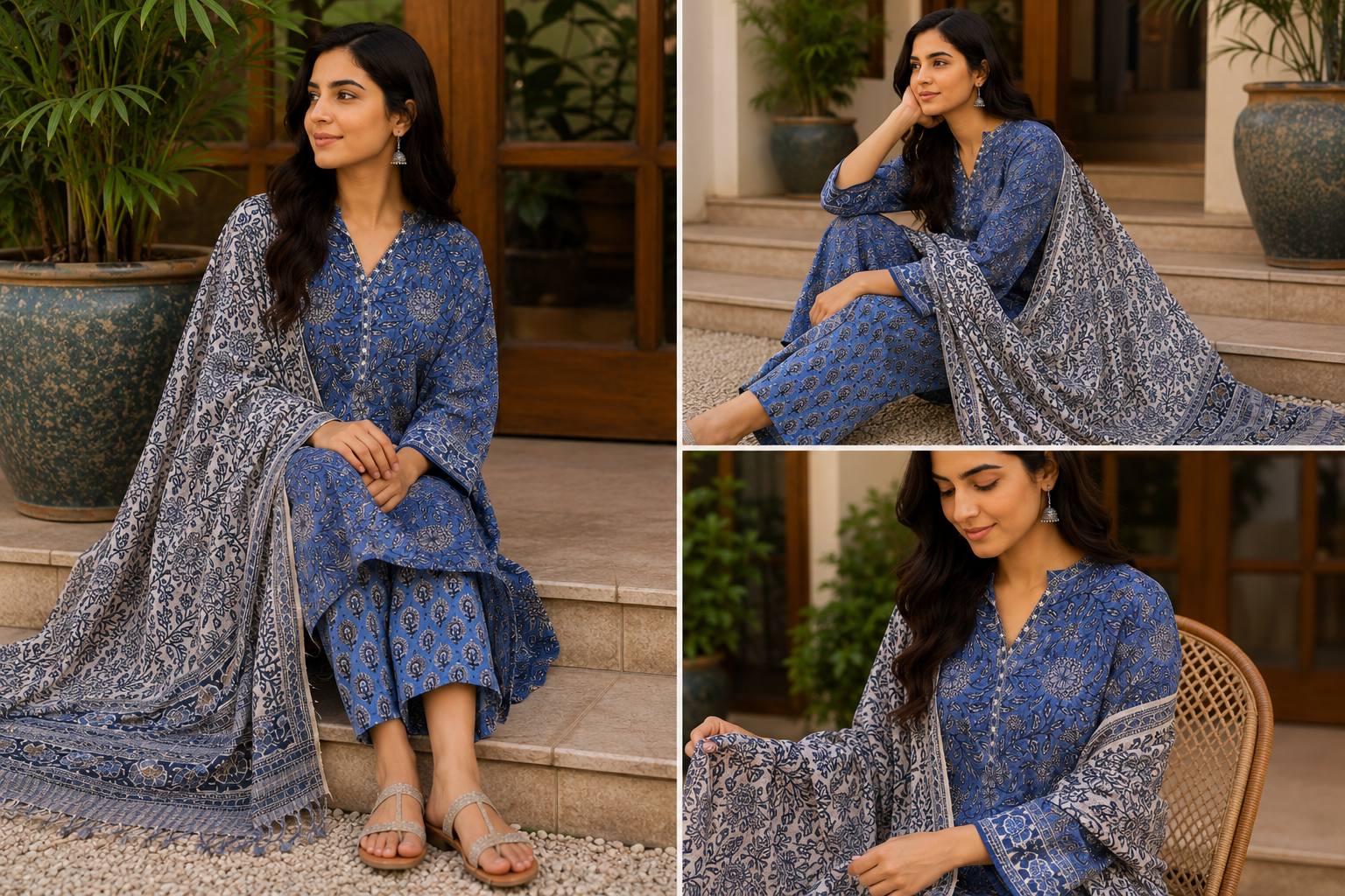 Sukoon 3-Piece Stitched Suit 👗