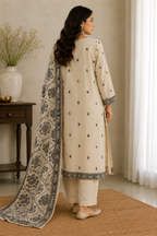 Safa 3-Piece Stitched Suit 👗
