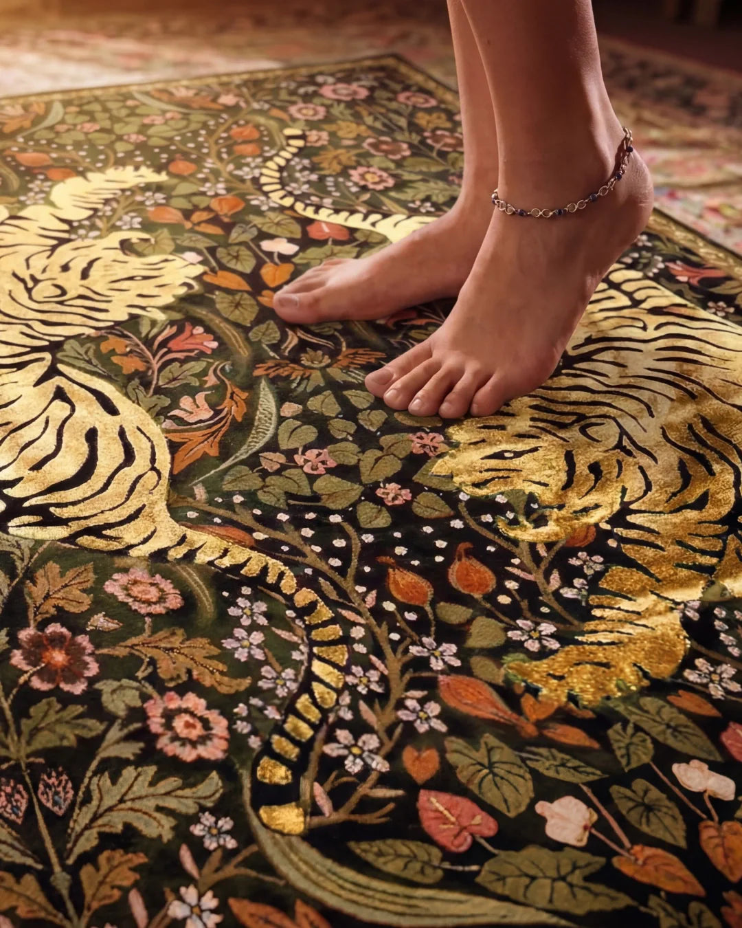 Hunting Motif Carpet